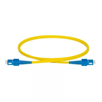 Lanview LVO231379 InfiniBand/šviesolaidinis kabelis 5 m 2x SC geltonas