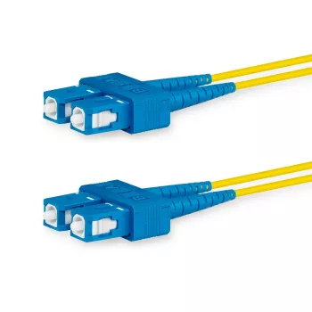 Lanview LVO231380 InfiniBand / šviesolaidinis kabelis 10 m 2x SC Geltonas