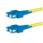 Lanview LVO231386 InfiniBand / šviesolaidinis kabelis 2 m 2x SC Geltonas