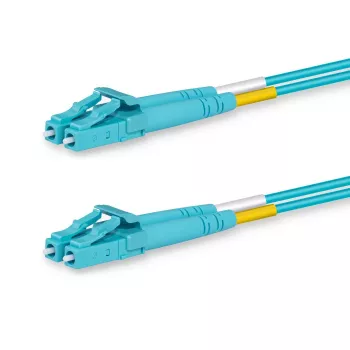 Lanview LVO231469 InfiniBand / šviesolaidinis kabelis 1 m 2x LC, akvamarino spalvos