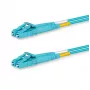 Lanview LVO231469 InfiniBand / šviesolaidinis kabelis 1 m 2x LC, akvamarino spalvos
