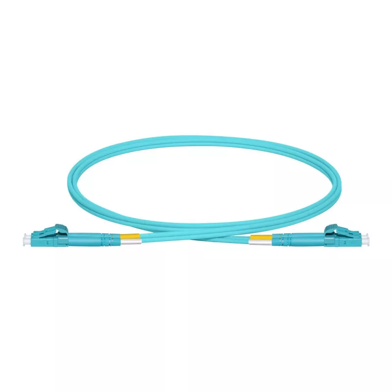 Lanview LVO231469 InfiniBand / šviesolaidinis kabelis 1 m 2x LC, akvamarino spalvos
