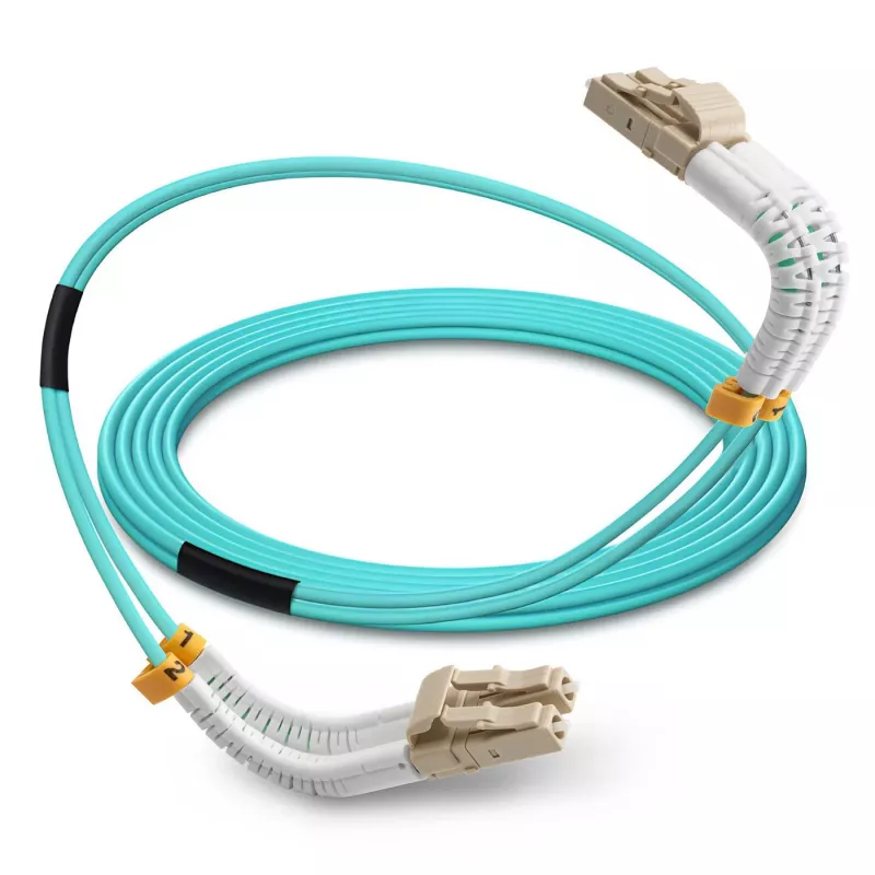 Lanview LVO2314705-FLEX InfiniBand / šviesolaidinis kabelis 0,5 m LC LC / LC akva spalva