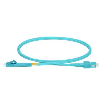 Lanview LVO231479 InfiniBand / šviesolaidinis kabelis 5 m 2x LC 2x SC, akvamarino spalvos