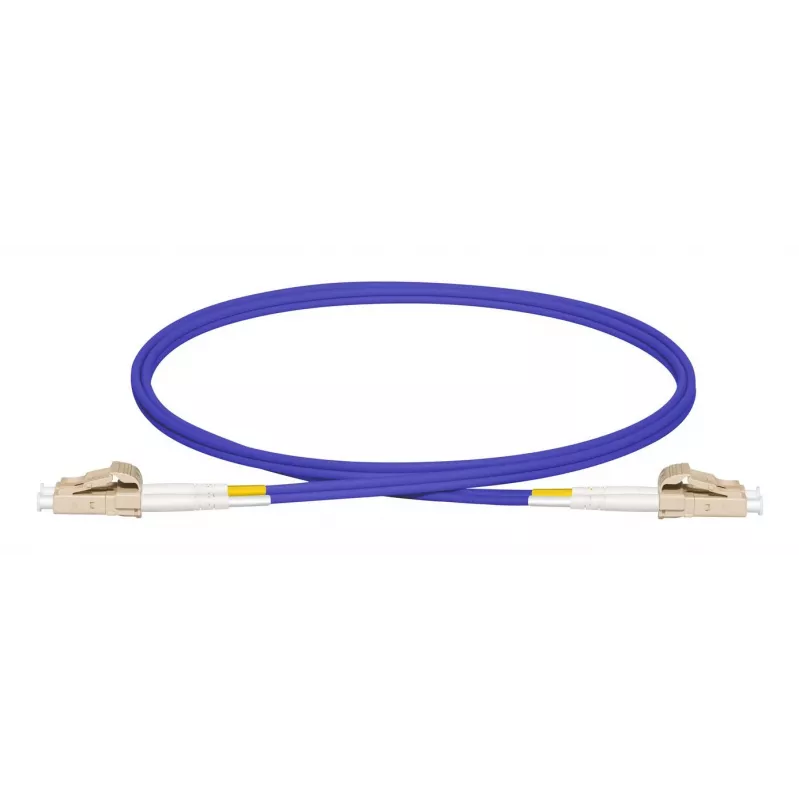 Lanview LVO231810 InfiniBand / šviesolaidinis kabelis 1 m 2x LC Violetinė
