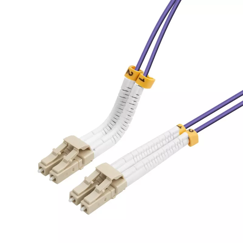 Lanview LVO231812-FLEX InfiniBand / šviesolaidinis kabelis 3 m LC LC/LC violetinis