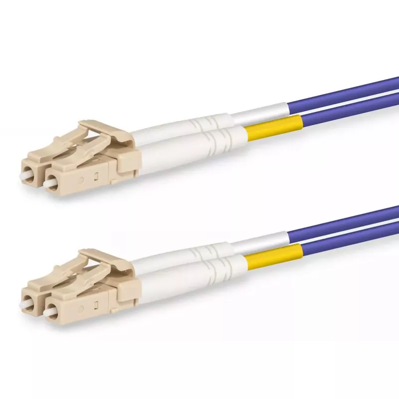 Lanview LVO231819 InfiniBand / šviesolaidinis kabelis 10 m 2x LC Violetinė