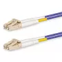Lanview LVO231819 InfiniBand / šviesolaidinis kabelis 10 m 2x LC Violetinė