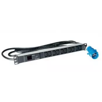 Lanview LVR261877 maitinimo paskirstymo įrenginys (PDU) 10 AC lizdų 1U juoda