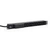 Lanview LVR261877 maitinimo paskirstymo įrenginys (PDU) 10 AC lizdų 1U juoda