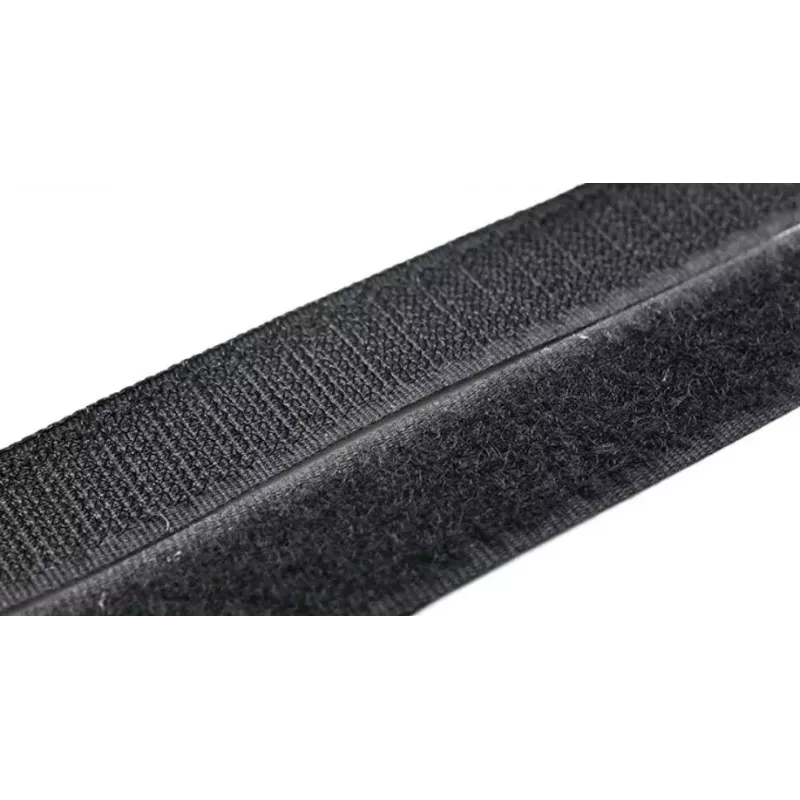 Lanview LVT125467 kabelio raištis, kabliuko ir kilpos tipas, juodas, 1 vnt.