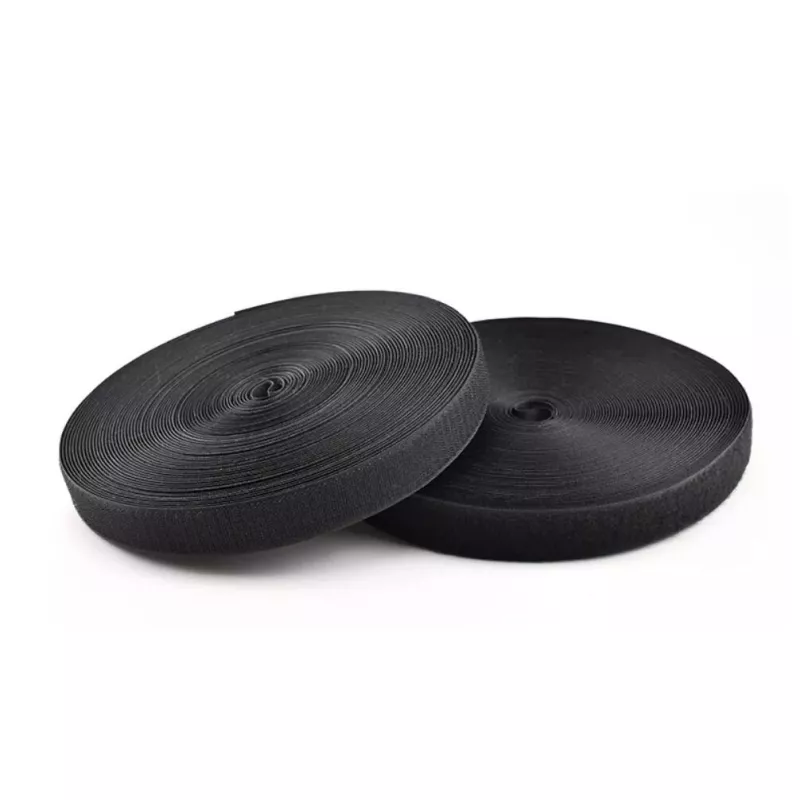 Lanview LVT125467 kabelio raištis, kabliuko ir kilpos tipas, juodas, 1 vnt.