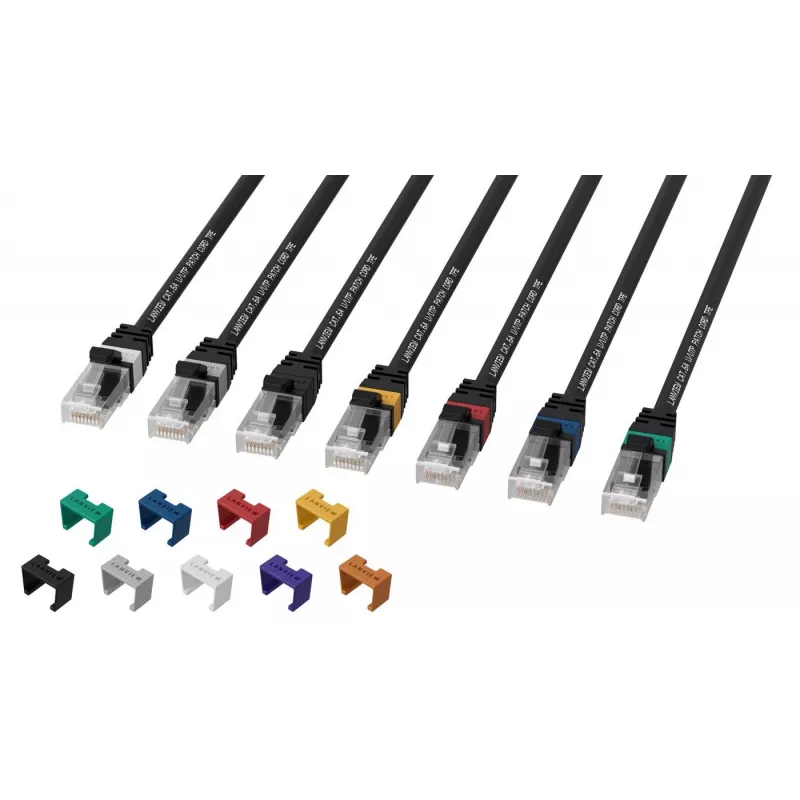 Lanview LV-UTP6A10B tinklo kabelis juodas 10 m S/FTP (S-STP)