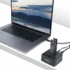 StarTech.com 1:1 M.2 NVMe diskų kopijavimo įrenginys, atskiras M.2 SSD klonavimo/kopijavimo įrenginys iki 90 GB/min., USB 3.2 20 Gbps M.2 dviejų lizdų diskų dokas, pridedami USB-C/A laidai