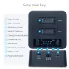 StarTech.com 1:1 M.2 NVMe diskų kopijavimo įrenginys, atskiras M.2 SSD klonavimo/kopijavimo įrenginys iki 90 GB/min., USB 3.2 20 Gbps M.2 dviejų lizdų diskų dokas, pridedami USB-C/A laidai