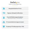 StarTech.com 1:1 M.2 NVMe diskų kopijavimo įrenginys, atskiras M.2 SSD klonavimo/kopijavimo įrenginys iki 90 GB/min., USB 3.2 20 Gbps M.2 dviejų lizdų diskų dokas, pridedami USB-C/A laidai