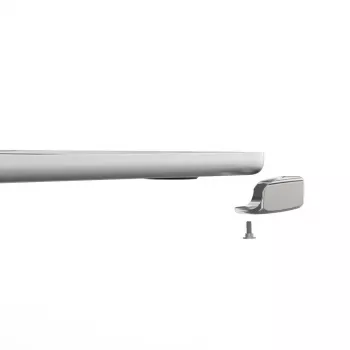 Compulocks Ledge for MacBook Air 13 inch M2 and M3 with Keyed Lock Sidabrinė