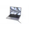 Compulocks Ledge for MacBook Air 13 inch M2 and M3 with Keyed Lock Sidabrinė