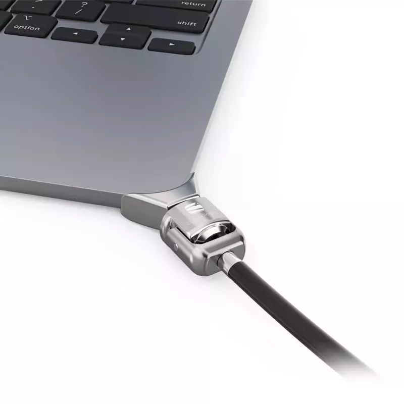 Compulocks Ledge for MacBook Air 13 inch M2 and M3 with Keyed Lock Sidabrinė