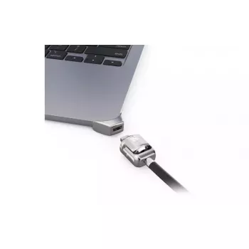 Compulocks Ledge for MacBook Air 13 inch M2 and M3 with Keyed Lock Sidabrinė