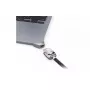 Compulocks Ledge for MacBook Air 13 inch M2 and M3 with Keyed Lock Sidabrinė