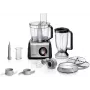 Bosch MC812M814 virtuvinis kombainas 1250 W 3,9 L juoda, nerūdijantis plienas, permatoma