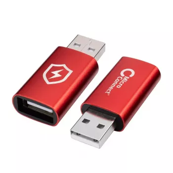 Microconnect MC-AAADAP-SC laido jungčių adapteris USB A raudonas