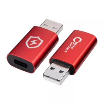 Lyties keitiklis MicroConnect MC-ACADAP-SC USB A į USB C raudonas