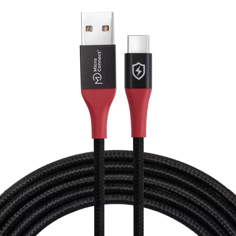 Microconnect MC-AUSBC-SC USB laidas 1,5 m USB A USB C Juodas