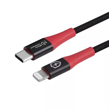 Microconnect MC-CLIGHTNING-SC žaibo laidas 1,5 m juodas