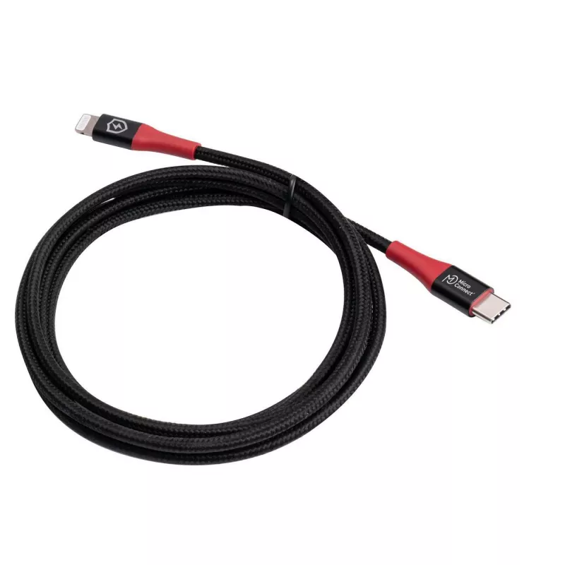 Microconnect MC-CLIGHTNING-SC žaibo laidas 1,5 m juodas