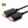 Microconnect MC-DP-HDMI-0504K vaizdo kabelio adapteris 0,5 m DisplayPort Juodas