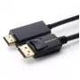 Microconnect MC-DP-HDMI-100 vaizdo kabelio adapteris 1 m DisplayPort juodas