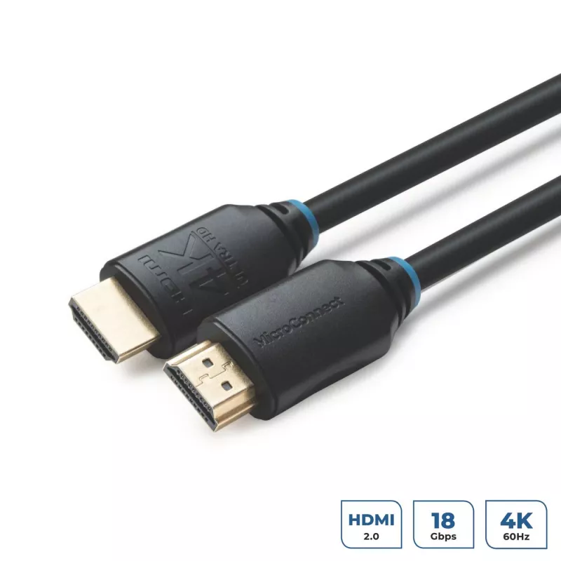 HDMI laidas Microconnect MC-HDM191920V2.0 20 m 4K 10,2 Gbit/s
