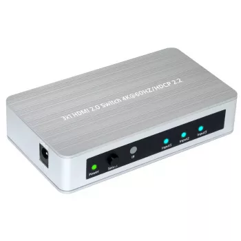 Microconnect MC-HMSW301B vaizdo komutatorius HDMI