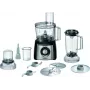 Virtuvinis kombainas Bosch MCM3PM386 — 900 W variklis, 2,3 L dubuo, juodas/permatomas