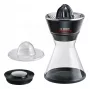 Citrus Press Bosch MCP72GPB — elektrinė citrusinių vaisių spaustuvė, nerūdijantis plienas, 1 L talpa sultims, juoda