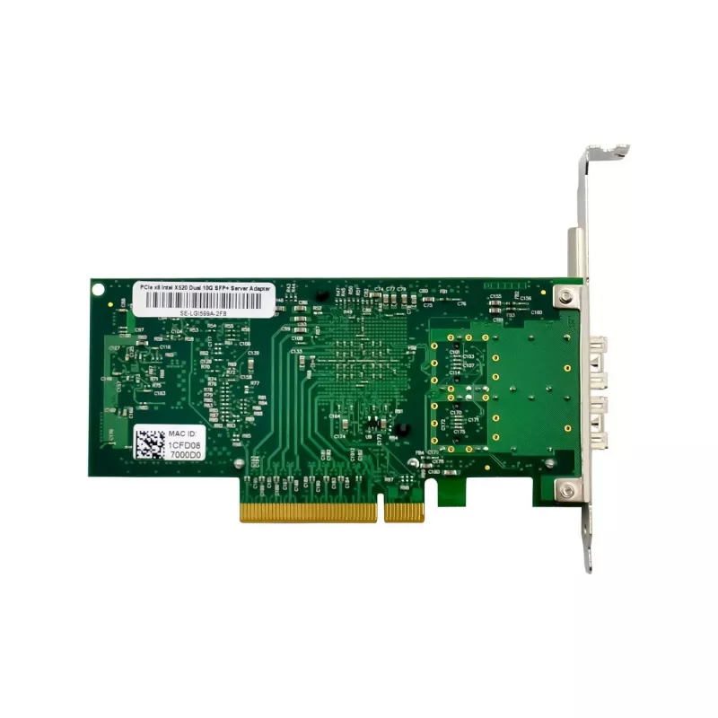 Microconnect MC-PCIE-82599ES tinklo plokštė Vidinė Šviesolaidinė 10000 Mbit/s