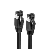 Microconnect MC-SFTP80025S tinklo kabelis juodas 0,25 m Cat8.1 S/FTP (S-STP)