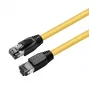 Microconnect MC-SFTP8015Y tinklo kabelis geltonas 1.5 m Cat8.1 S/FTP (S-STP)
