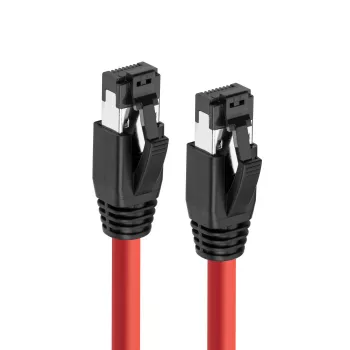 Microconnect MC-SFTP803R tinklo kabelis, raudonas, 3 m, Cat8.1 S/FTP (S-STP)