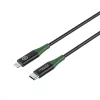 Microconnect MC-SMART USB C-L-2 žaibo kabelis 2 m juoda, žalia