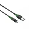 Microconnect MC-SMART USB-A-C-01 USB laidas USB 2.0 1 m USB A USB C Juoda, Žalia