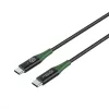 Microconnect MC-SMART USB-C-C-01 USB laidas USB 2.0 1 m USB C juoda, žalia