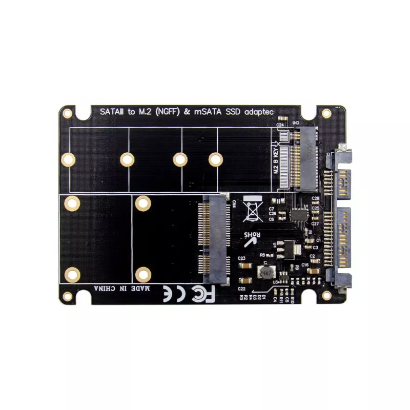 Microconnect MC-SSDSATACONV sąsajos kortelės / adapteris vidinis M.2