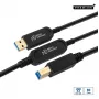 Microconnect MC-USB3.0AB10OP USB kabelis USB 3.2 Gen 2 (3.1 Gen 2) 10 m USB A USB B Juoda