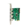 „Microconnect MC-USB3.0-T4B“ sąsajos plokštės / adapteris Vidinis USB 3.2 Gen 1 (3.1 Gen 1)