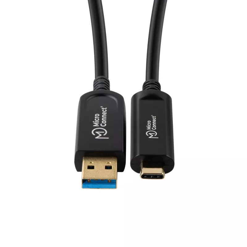 Microconnect MC-USB3.2CA5OP USB laidas USB 3.2 Gen 2 (3.1 Gen 2) 5 m USB A USB C Juodas