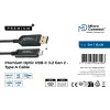Microconnect MC-USB3.2CA5OP USB laidas USB 3.2 Gen 2 (3.1 Gen 2) 5 m USB A USB C Juodas