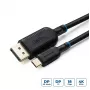 Microconnect MC-USBCDP2 vaizdo kabelio adapteris 2 m USB Type-C DisplayPort Juoda